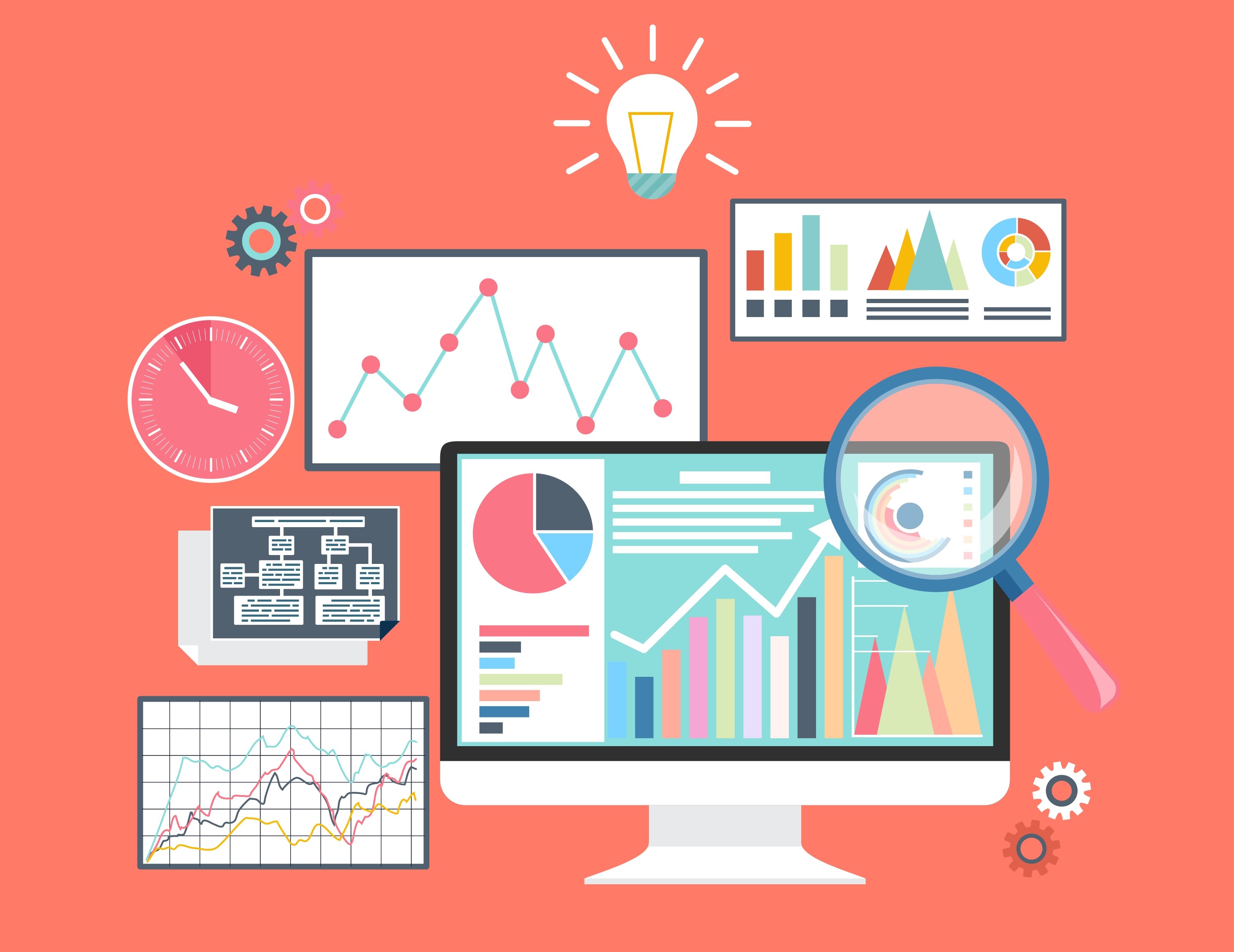 Diagrammer og analyser